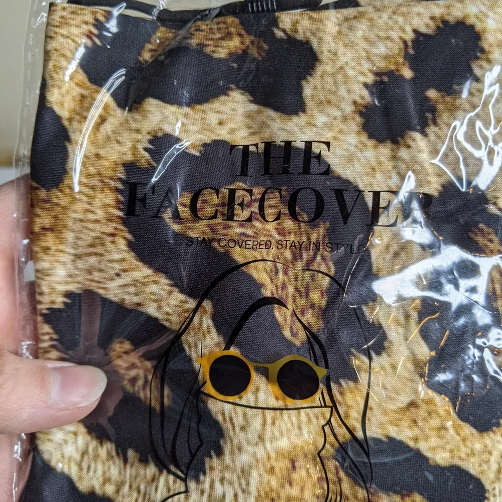 Leopard gator face mask bundle (#5) (O)